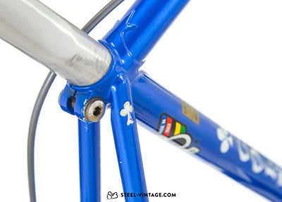 Colnago Master Più Blue and Yellow Road Bike 1980s - Steel Vintage Bikes