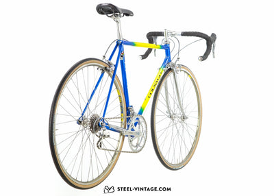 Colnago Master Più Blue and Yellow Road Bike 1980s - Steel Vintage Bikes