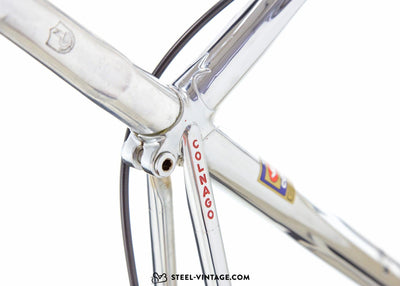 Colnago Master Più Chromed Road Bicycle 1980s - Steel Vintage Bikes