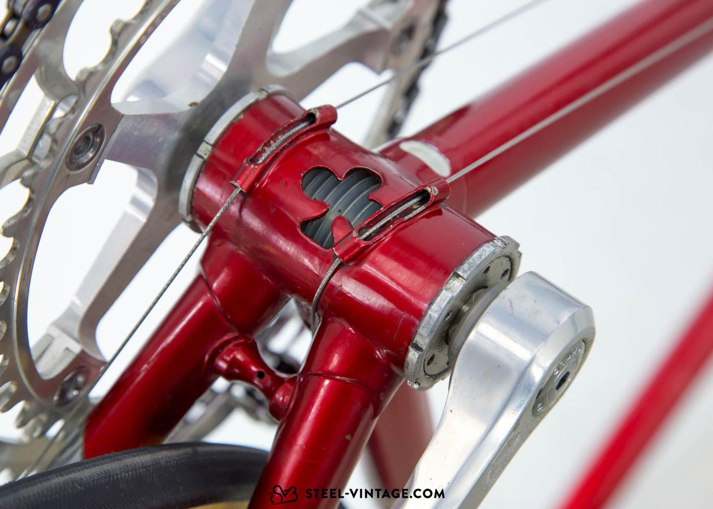 Colnago Mexico Saronni Red Bicycle 1980s - Steel Vintage Bikes