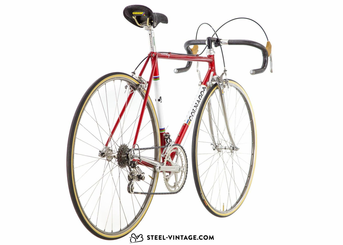 Colnago Mexico Saronni Red Bicycle 1980s - Steel Vintage Bikes