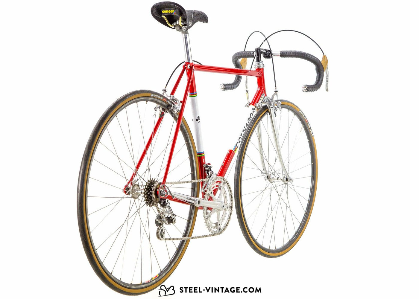Colnago Profil Saronni Red Road Bike 1980s - Steel Vintage Bikes