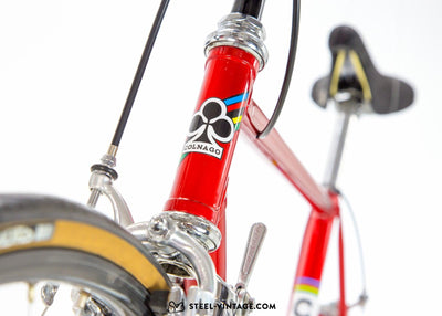 Colnago Profil Saronni Red Road Bike 1980s - Steel Vintage Bikes