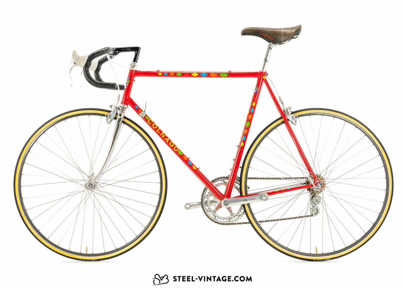 Colnago Super Athena Arlecchino Bicycle 1988 - Steel Vintage Bikes