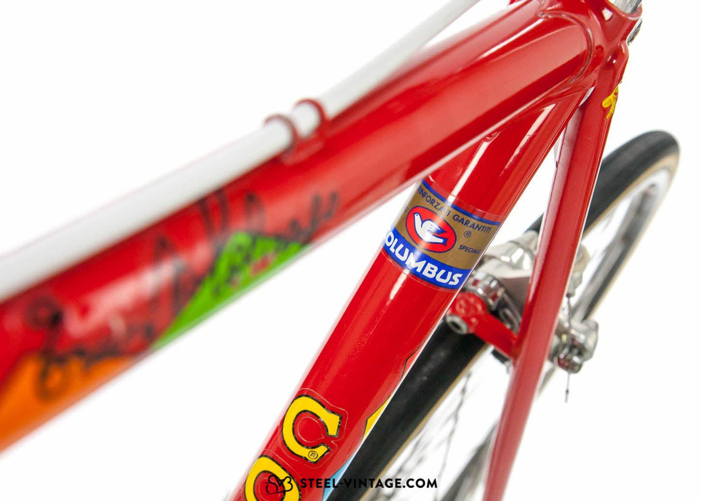 Colnago Super Athena Arlecchino Bicycle 1988 - Steel Vintage Bikes