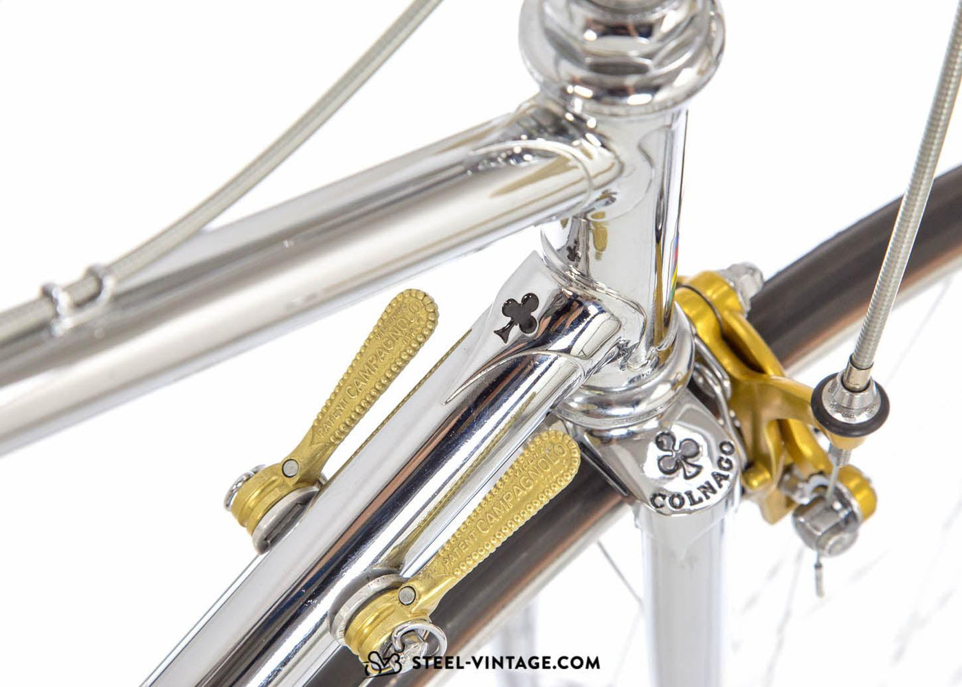 Colnago Super Chromed Road Bike 1980s - Steel Vintage Bikes