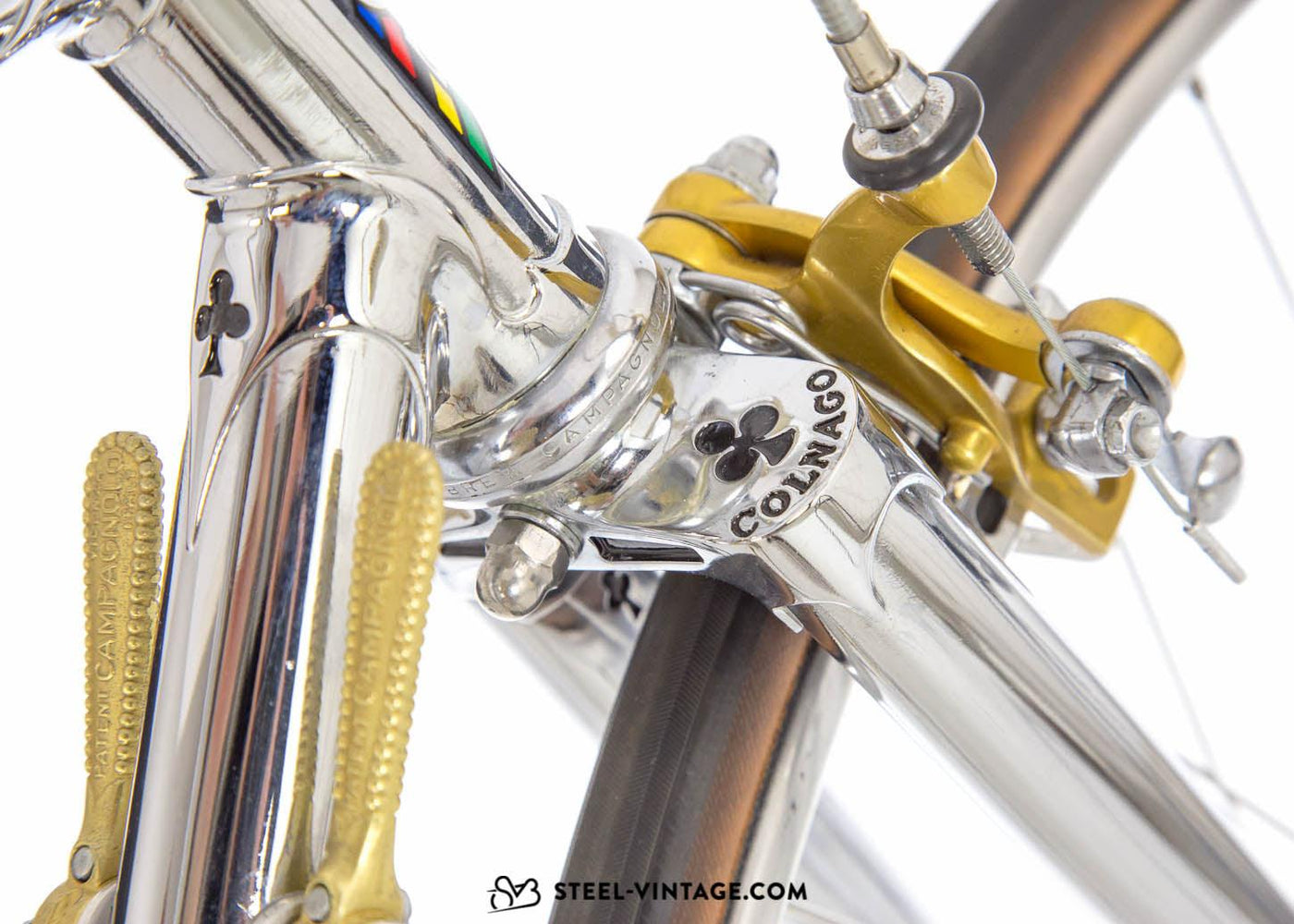 Colnago Super Chromed Road Bike 1980s - Steel Vintage Bikes