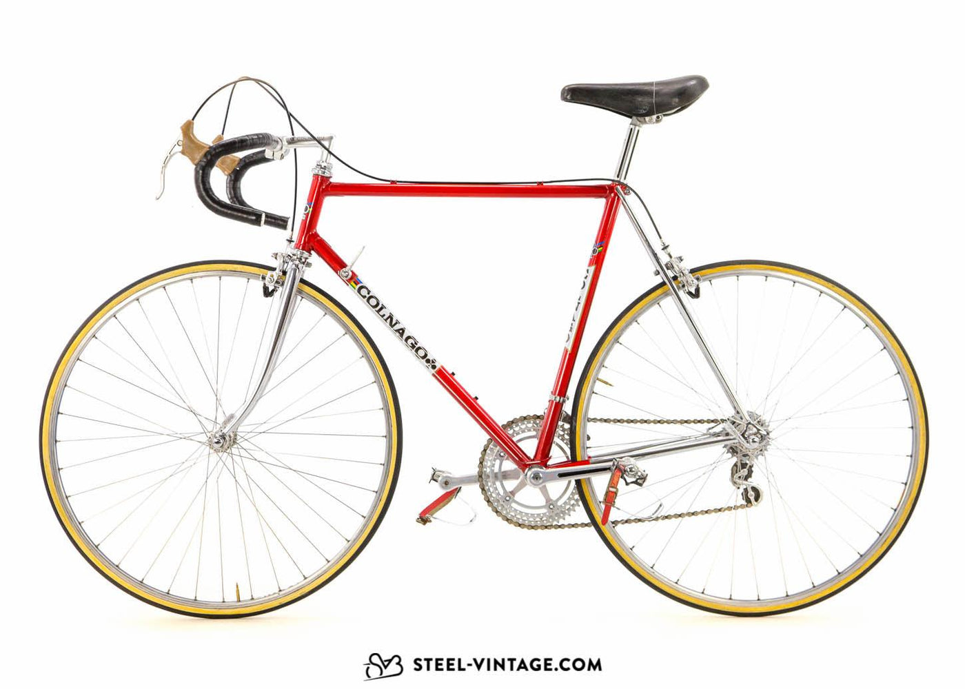Colnago Super Chromed Vintage Bike 1970s - Steel Vintage Bikes
