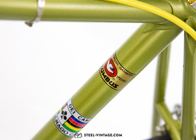 Colnago Super Classic Green Road Bike 1973 - Steel Vintage Bikes