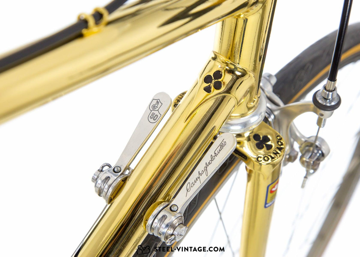 Colnago Super Gold Plated 50th Anniversary Road Bicycle - Steel Vintage Bikes