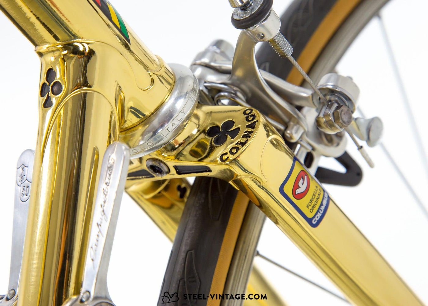 Colnago Super Gold Plated 50th Anniversary Road Bicycle - Steel Vintage Bikes