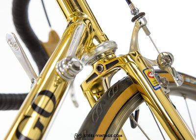 Colnago Super Gold Plated 50th Anniversary Road Bicycle - Steel Vintage Bikes