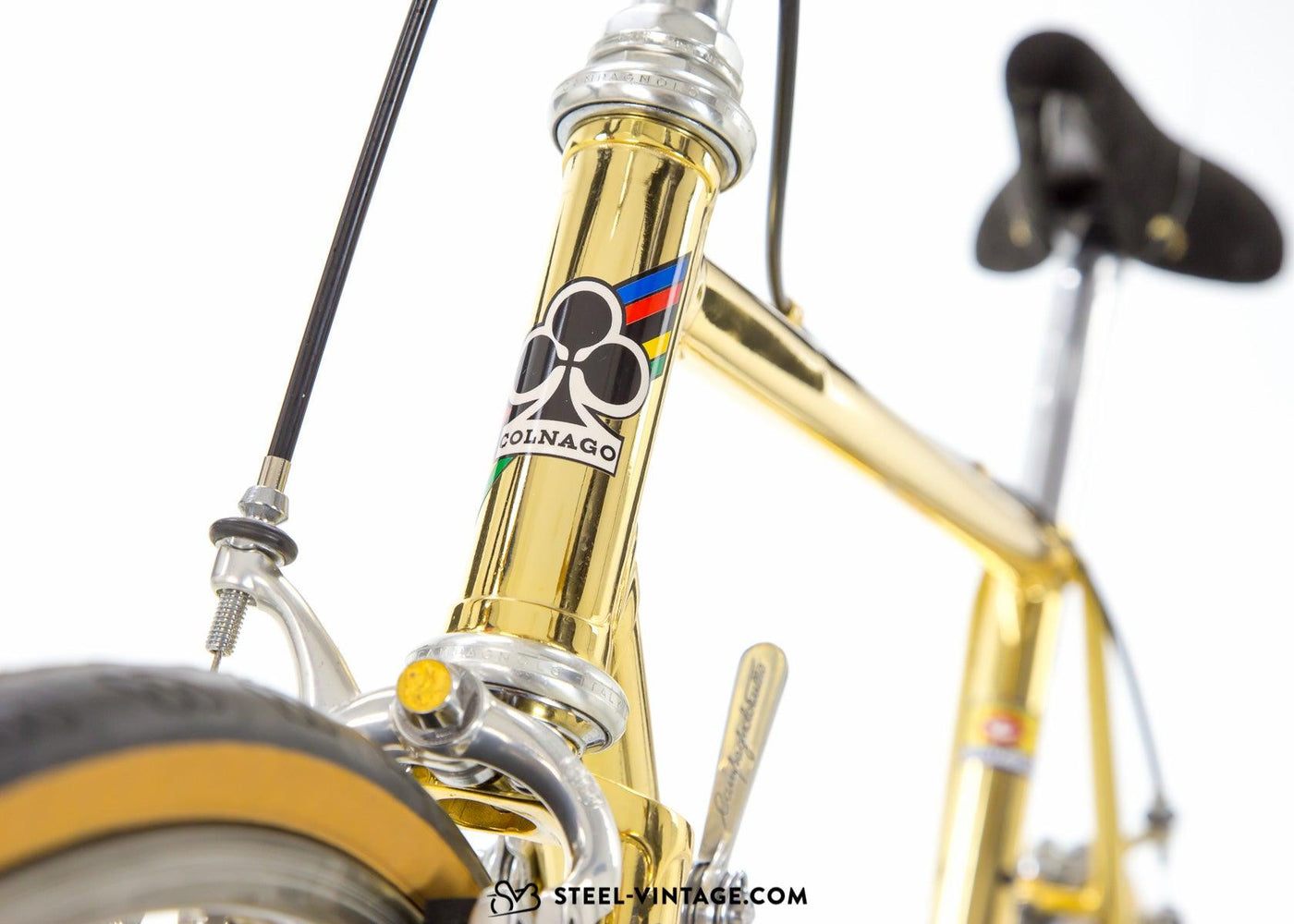 Colnago Super Gold Plated 50th Anniversary Road Bicycle - Steel Vintage Bikes