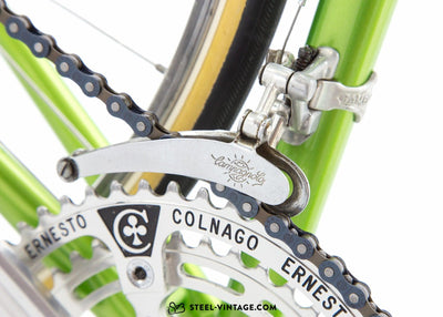 Colnago Super Green Classic Road Bicycle 1970s - Steel Vintage Bikes