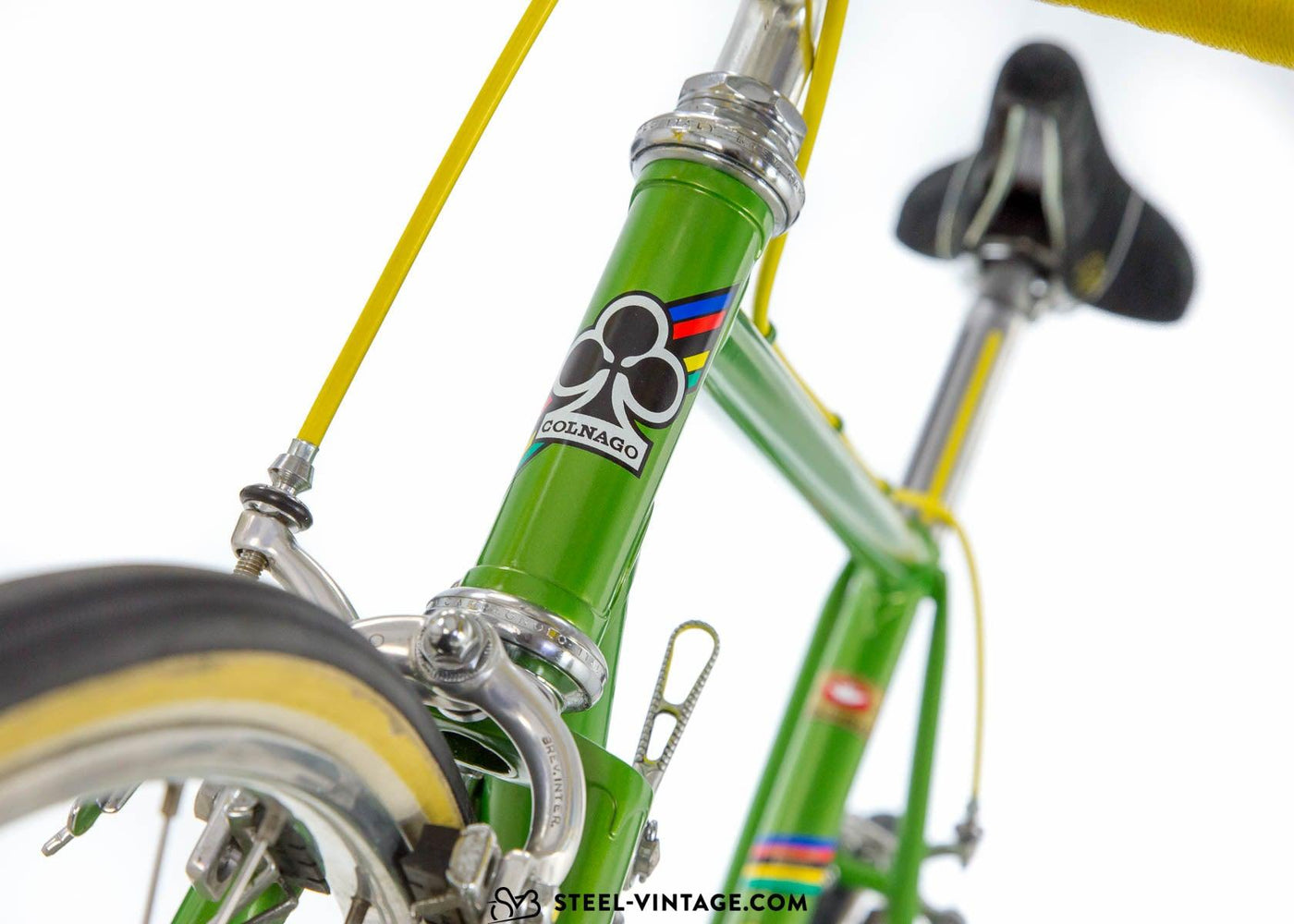 Green vintage road bike sale