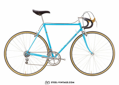 Colnago Super Light Blue Road Bike 1980s - Steel Vintage Bikes