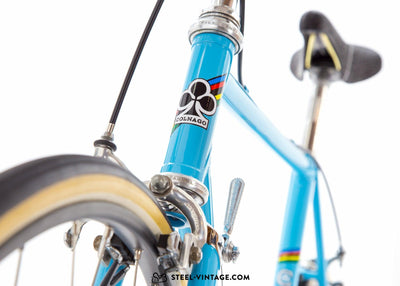 Colnago Super Light Blue Road Bike 1980s - Steel Vintage Bikes