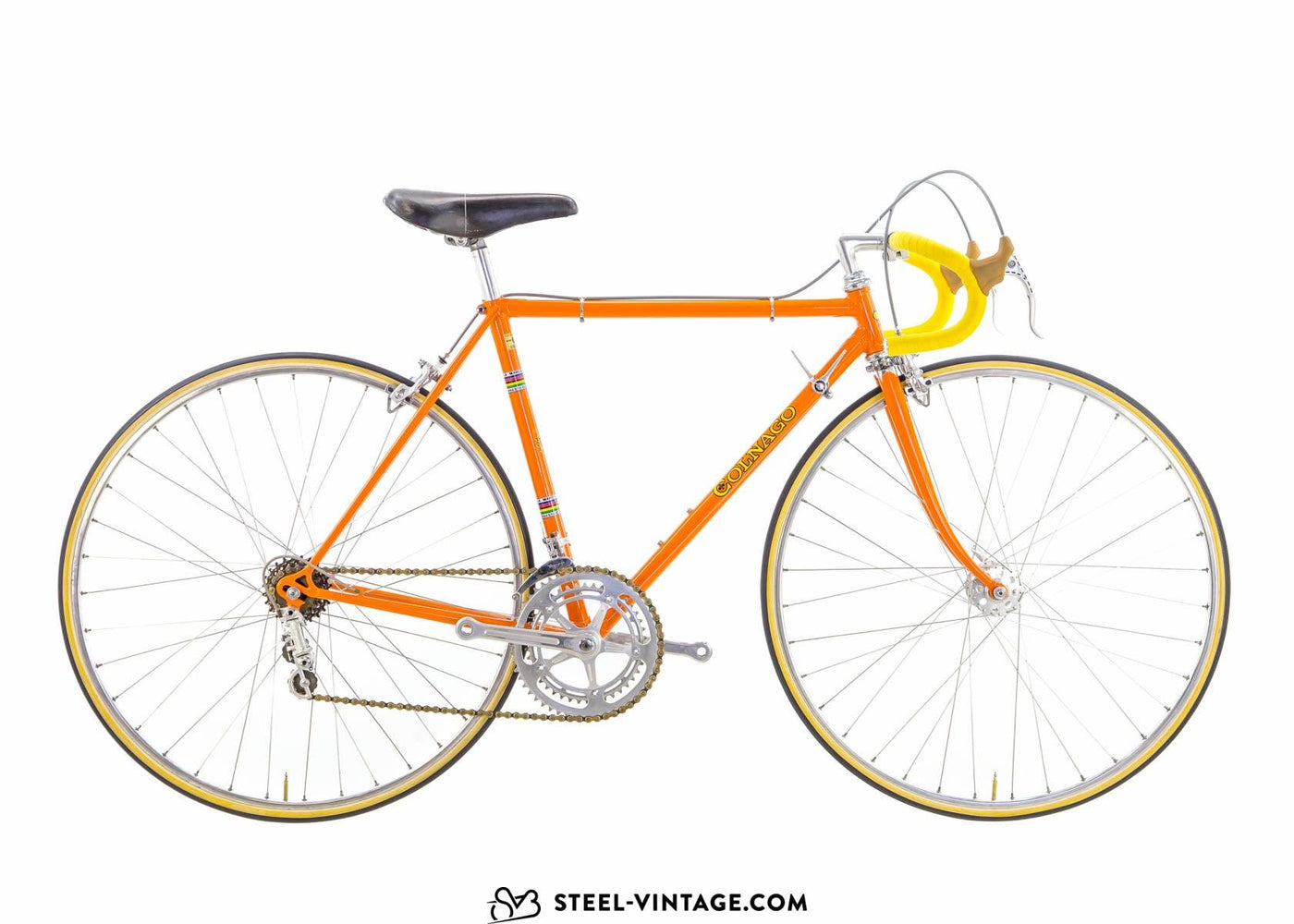 Colnago Super Orange Road Bicycle 1973 - Steel Vintage Bikes