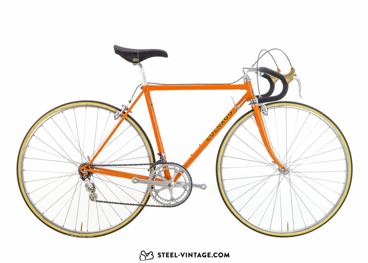 Colnago Super Orange Small Road Bicycle 1975 - Steel Vintage Bikes