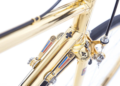 Colnago Super Oro 24k Gold Plated Bicycle 1970s - Steel Vintage Bikes