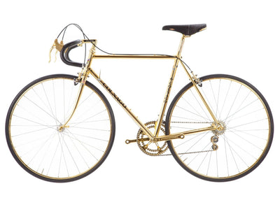 Colnago Super Oro 24k Gold Plated Bicycle 1970s - Steel Vintage Bikes