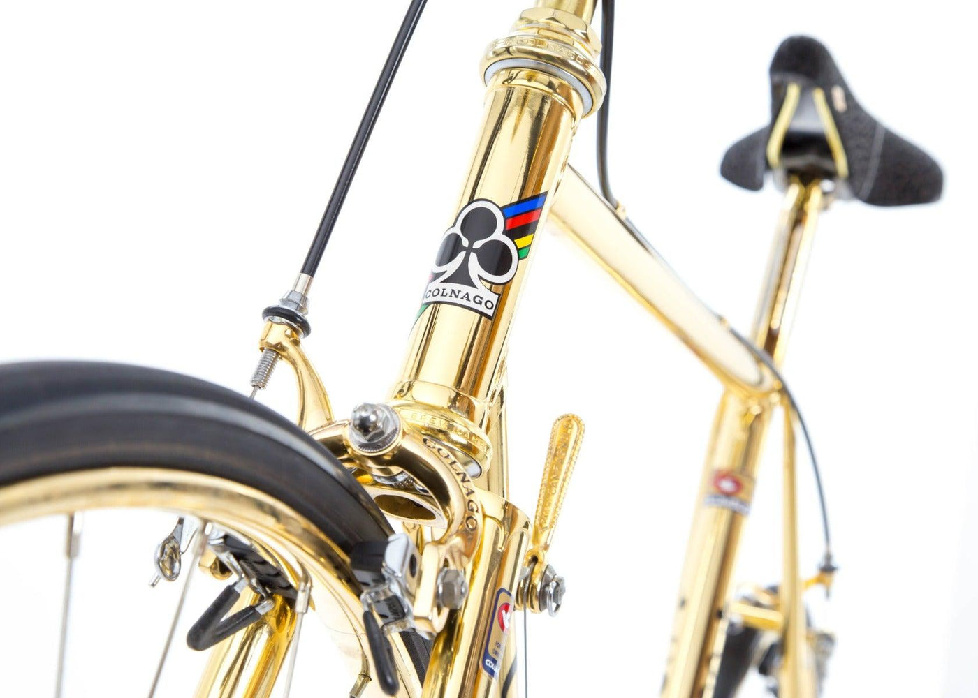 Colnago Super Oro 24k Gold Plated Bicycle 1970s - Steel Vintage Bikes