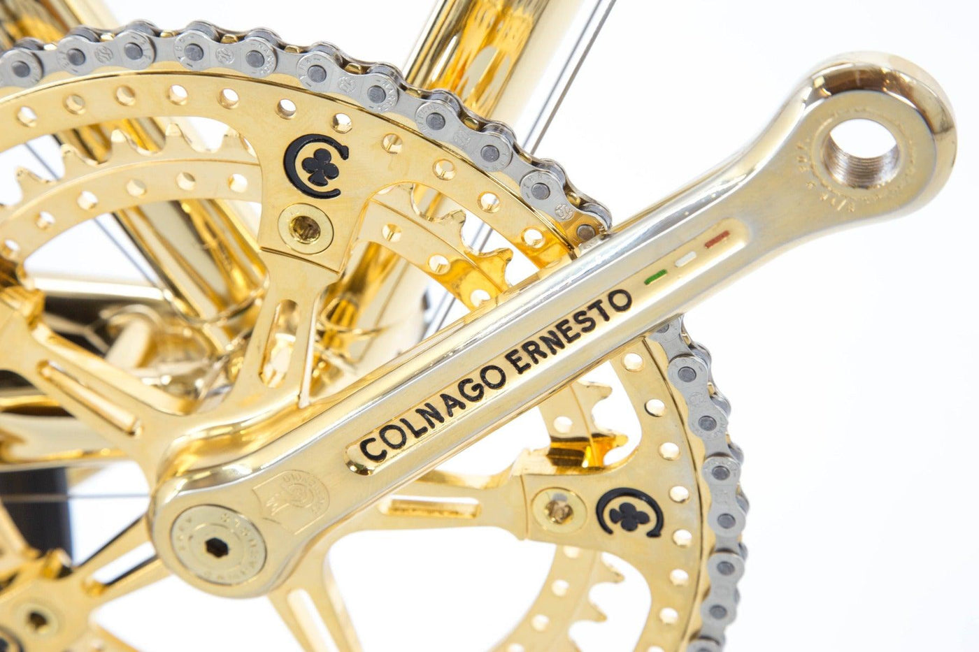 Colnago Super Oro 24k Gold Plated Bicycle 1970s - Steel Vintage Bikes