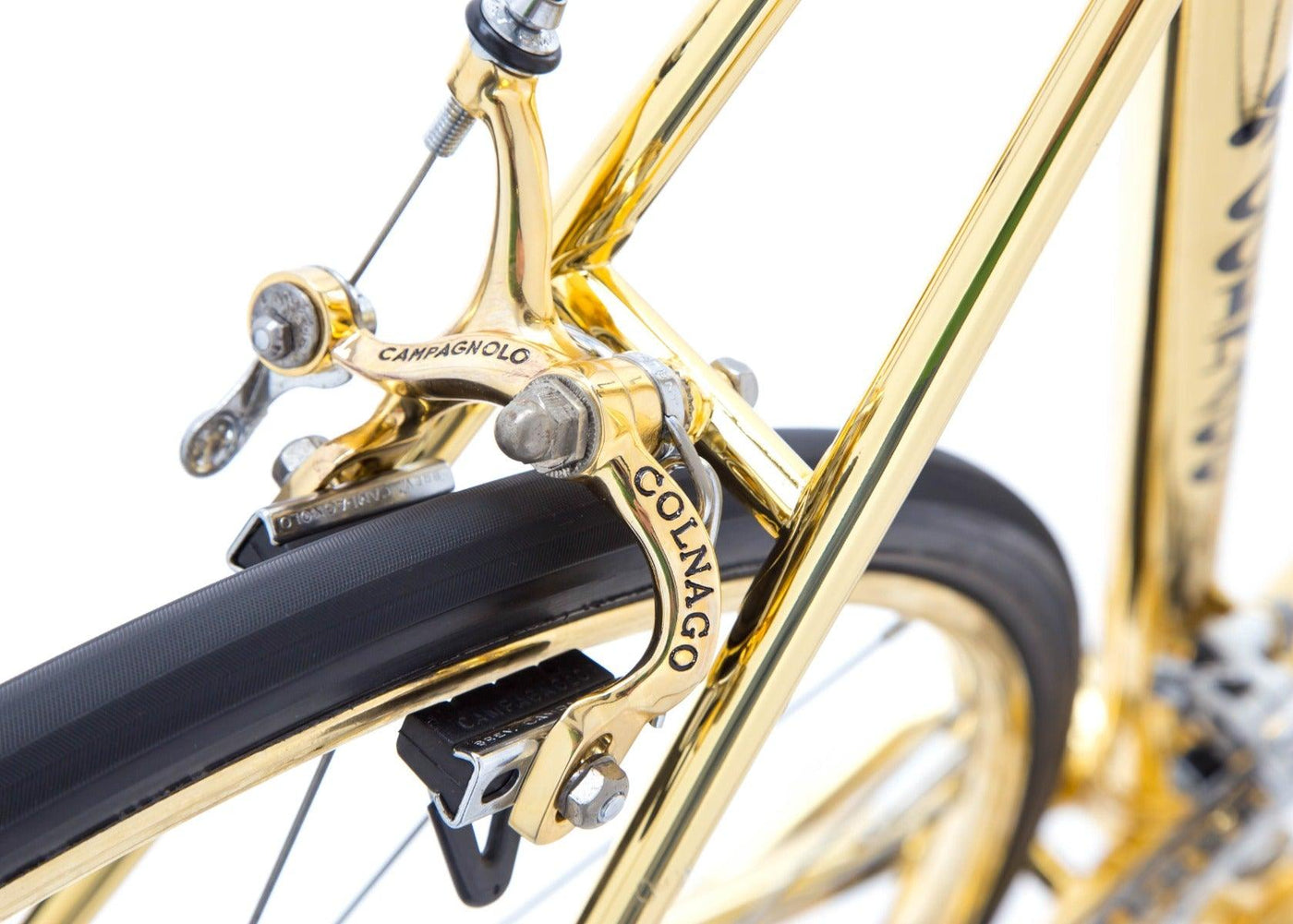 Colnago Super Oro 24k Gold Plated Bicycle 1970s - Steel Vintage Bikes