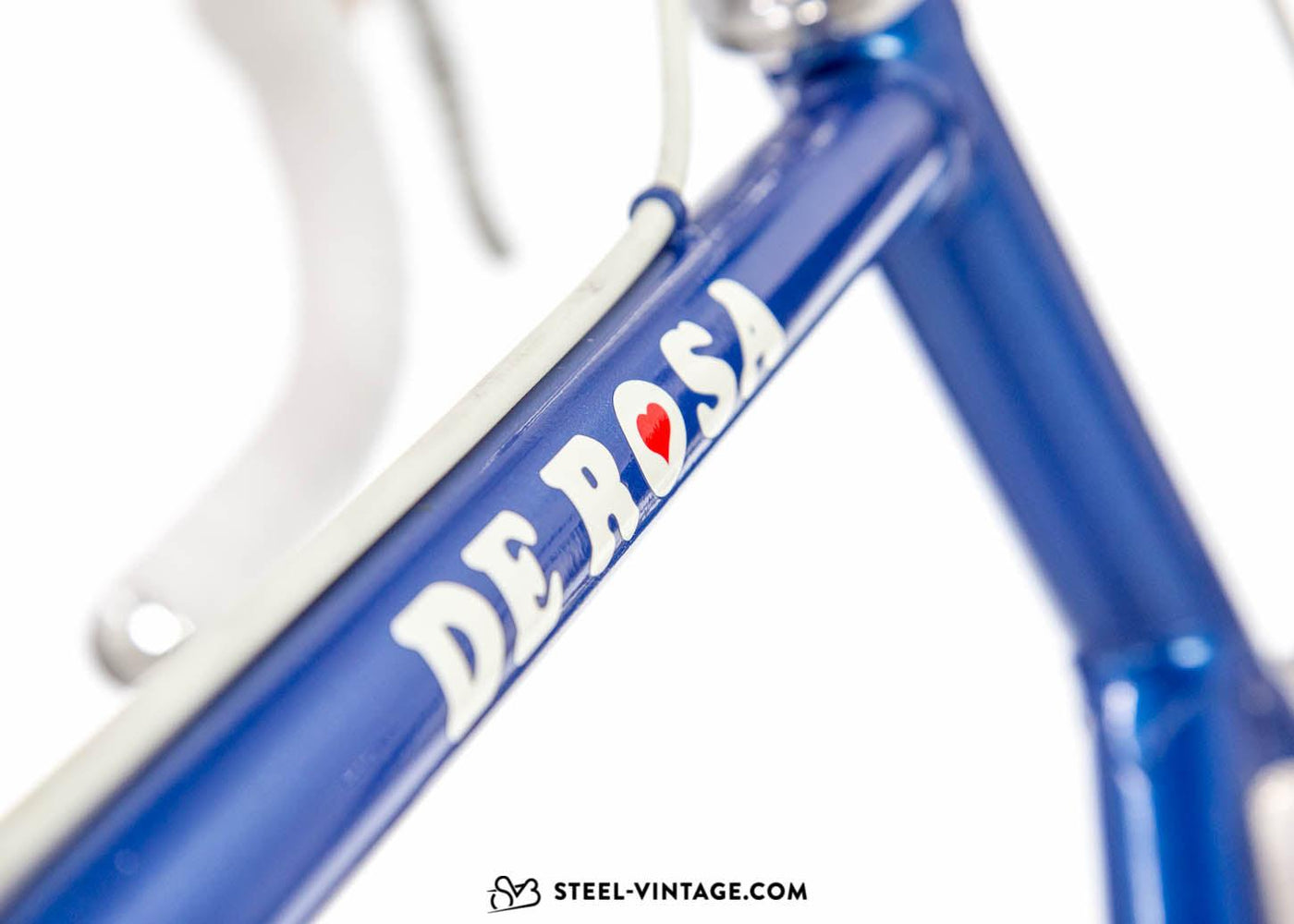 De Rosa Professional Blu Classic Road Bike 1980s - Steel Vintage Bikes