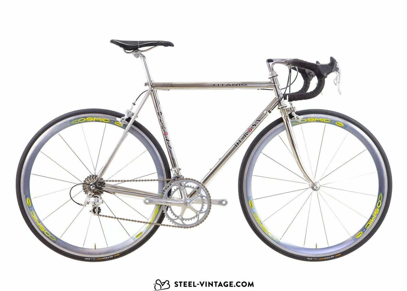 De Rosa Titanio Classic Road Bike 1990s - Steel Vintage Bikes