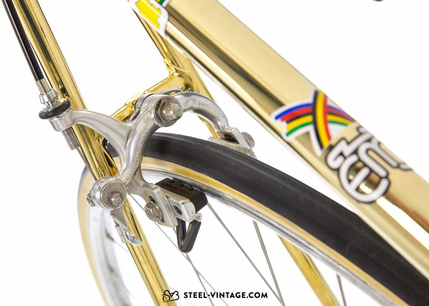 Eddy Merckx Professional Rare Golden Road Bike 1980 - Steel Vintage Bikes