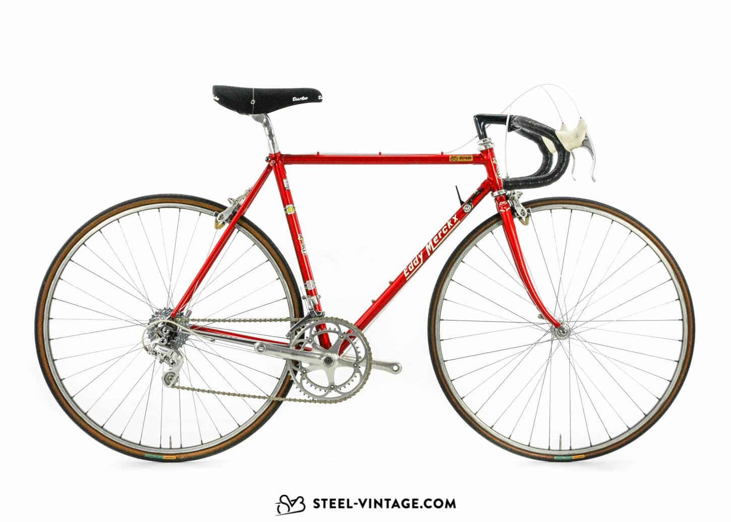 Steel Vintage Bikes - Eddy Merckx Strada Classic Road Bike 1987