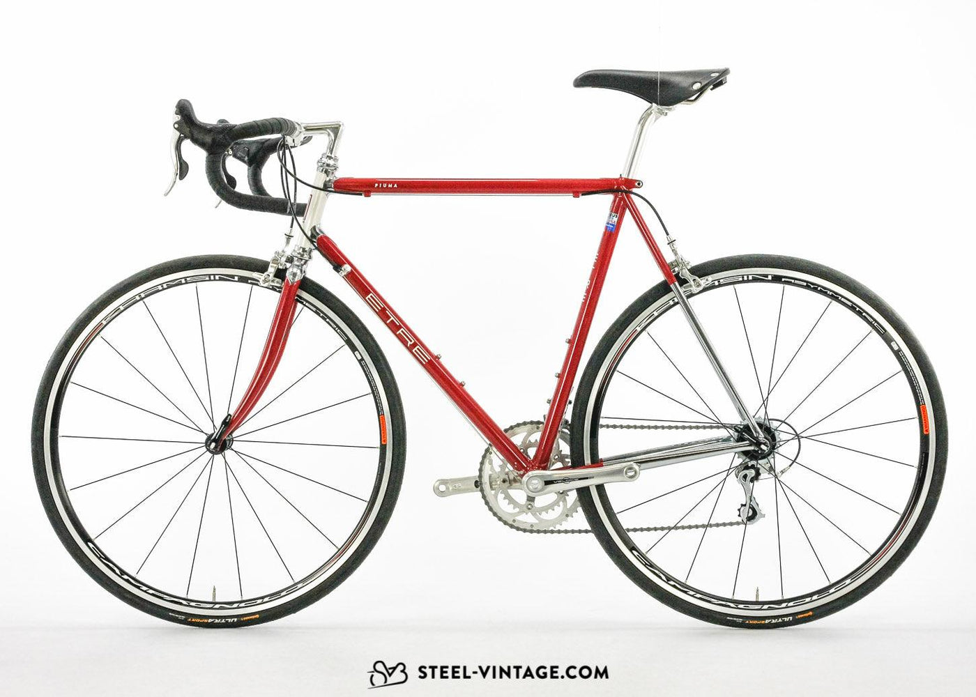 ETRE Piuma Modern Steel Showroom Road Bike Rival Graphite - Steel Vintage Bikes