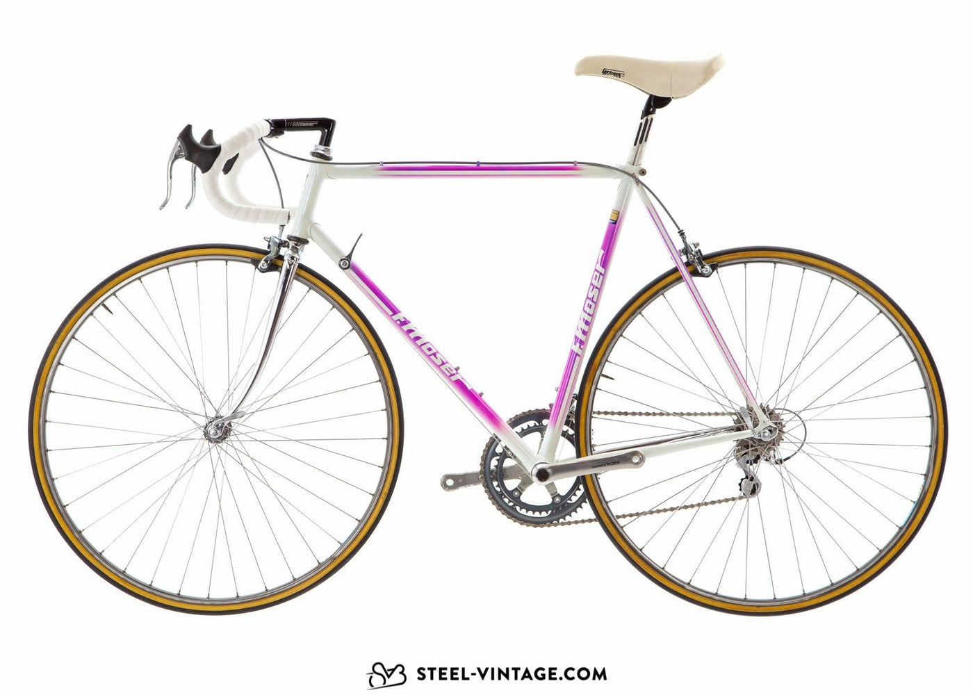 F. Moser Corsa Classic Pink Road Bike 1980s - Steel Vintage Bikes