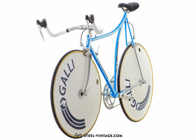 F. Moser Va Por La Hora Galli Time Trial Bicycle 1980s - Steel Vintage Bikes
