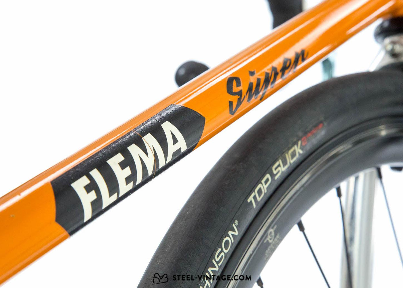 'Flema Super' Custom Single Speed Bike. - Steel Vintage Bikes