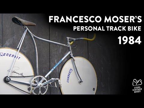 Francesco Moser Personal Track Bike 1984 - Steel Vintage Bikes