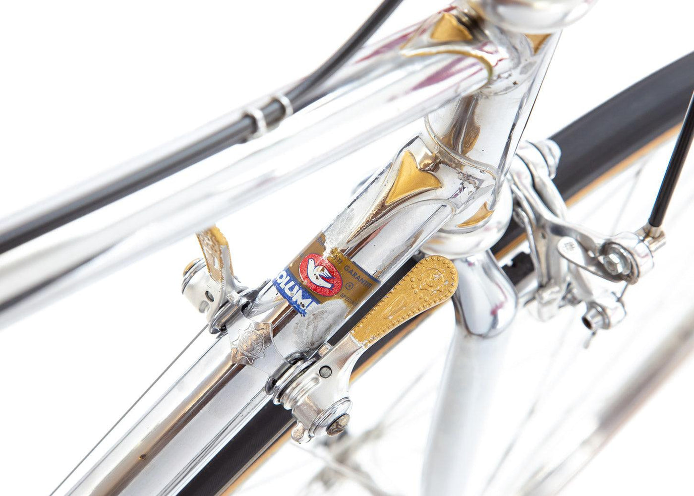 Chromed Classic French Road Bicycle 1980s - Steel Vintage Bikes