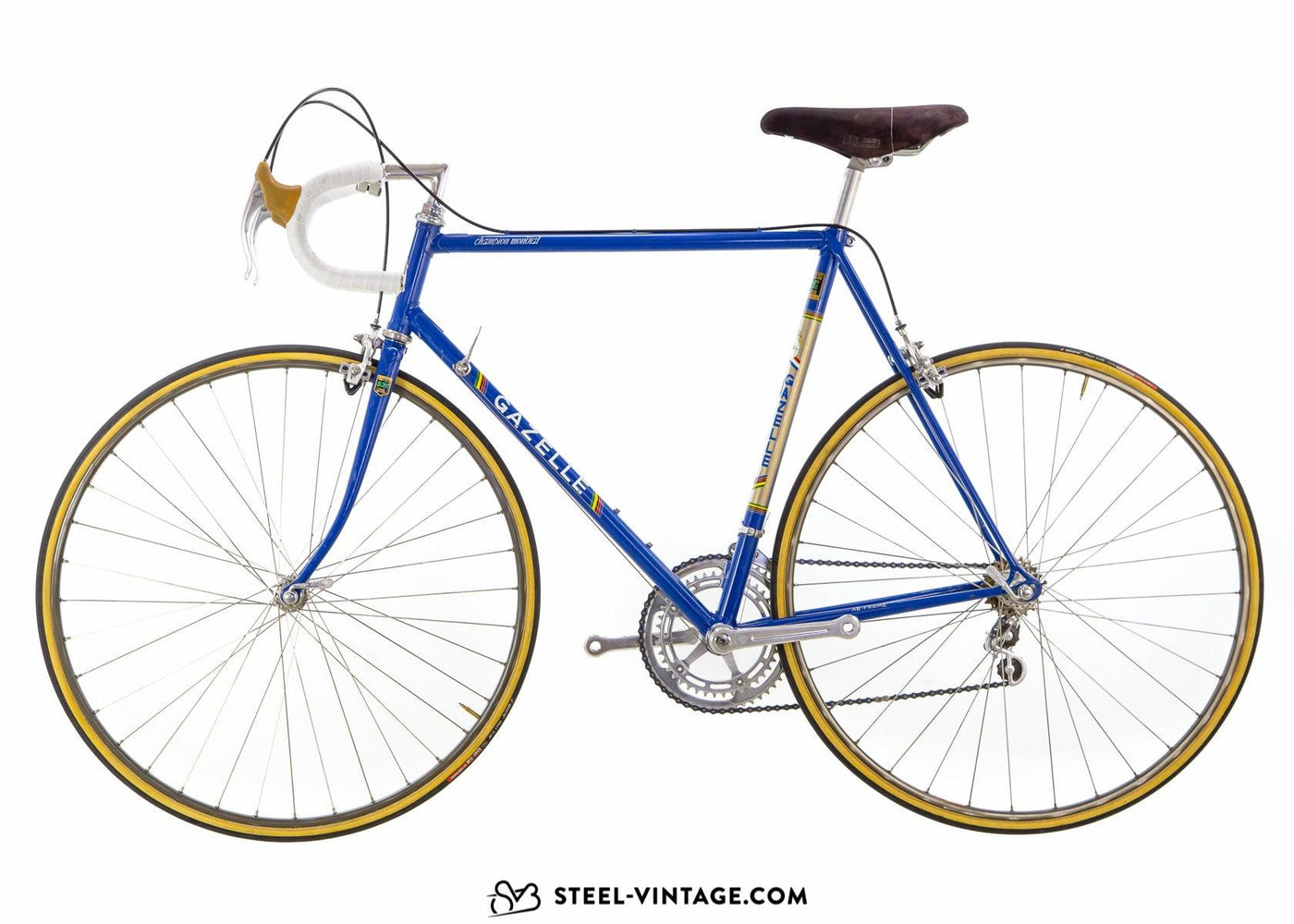 Gazelle Champion Mondial Classic Road Bicycle 1980s - Steel Vintage Bikes