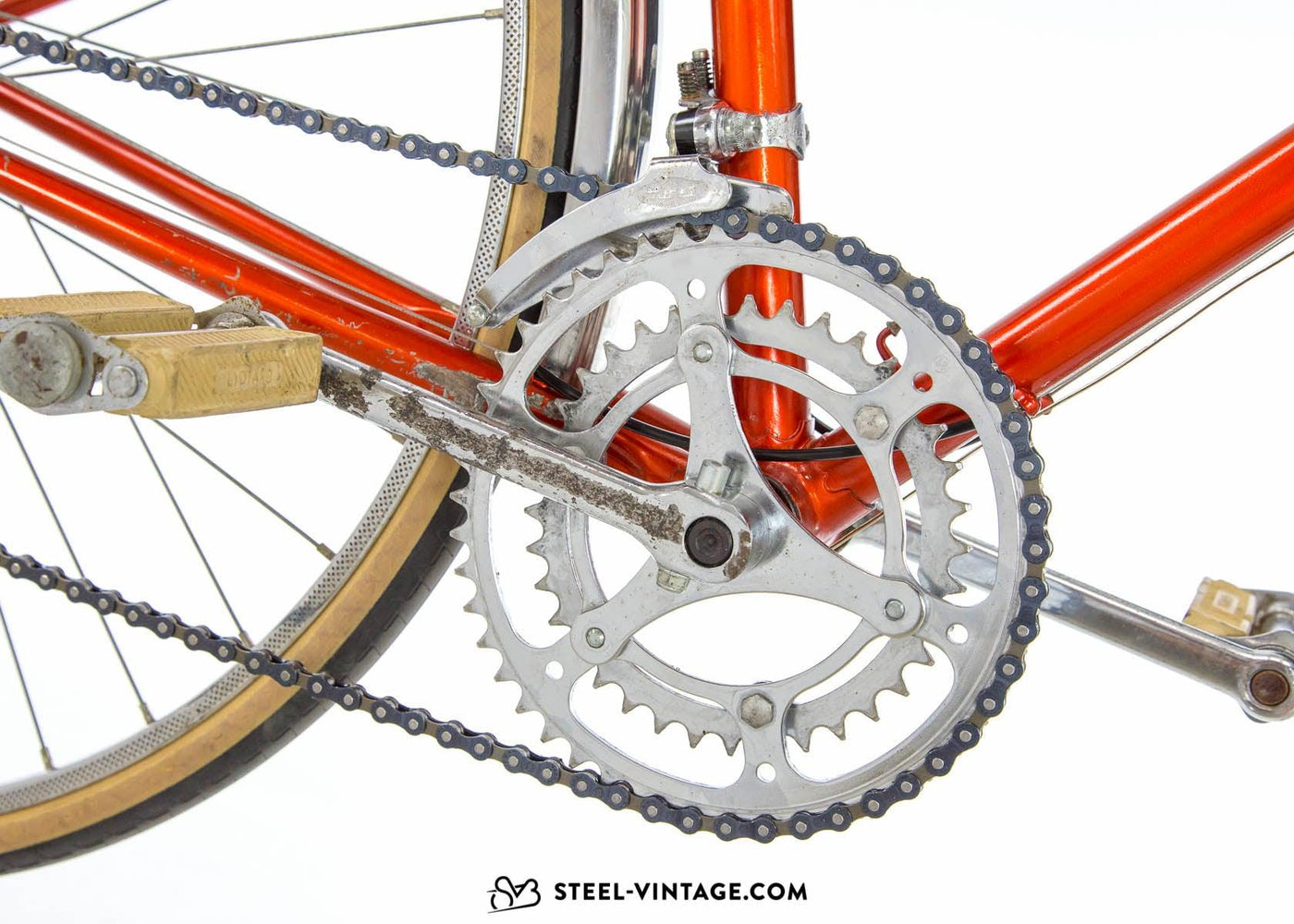 Gitane Evry Classic Mixte Orange Bike 1970s - Steel Vintage Bikes