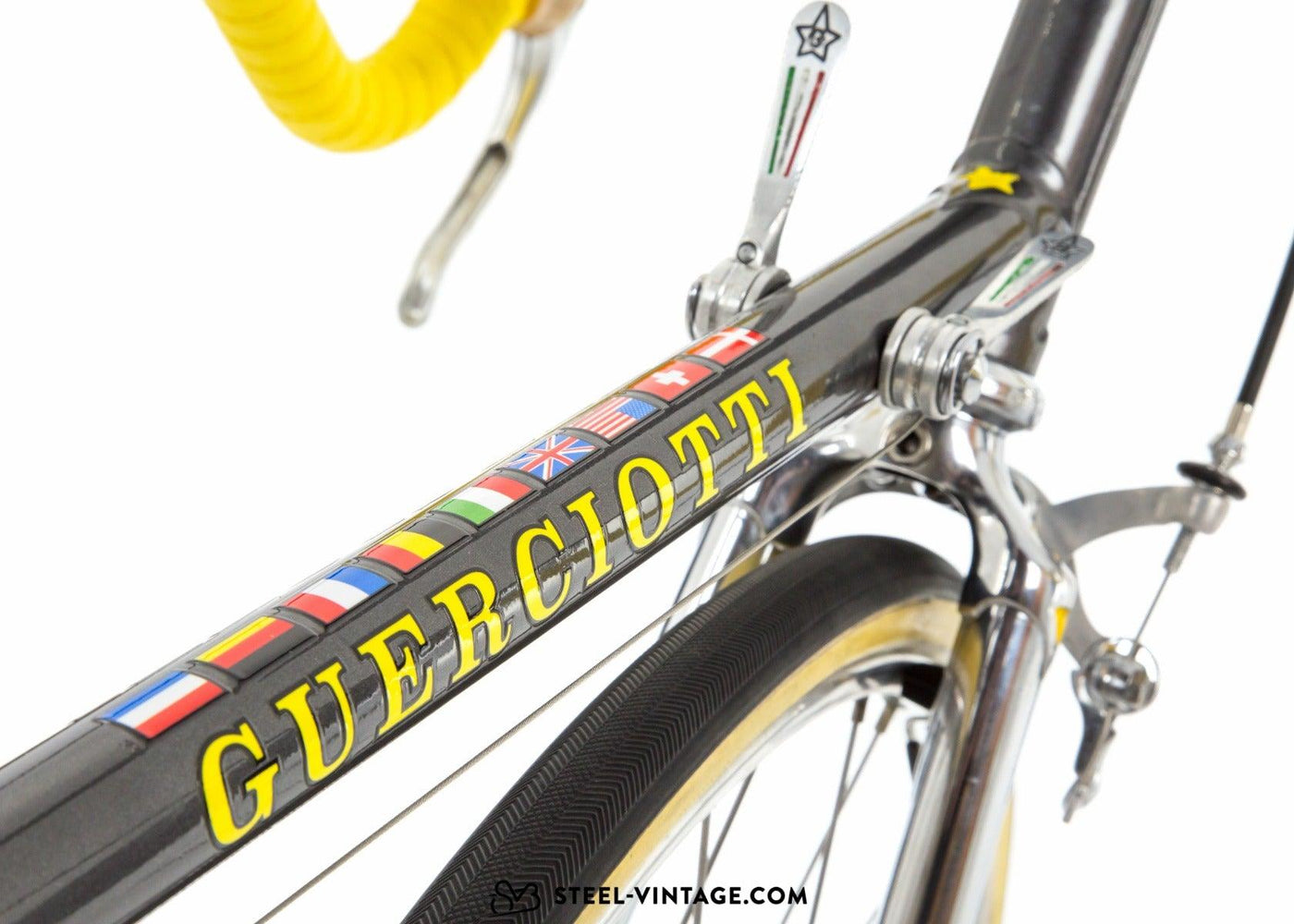 Guerciotti Record Classic Road Bicycle 1980s - Steel Vintage Bikes