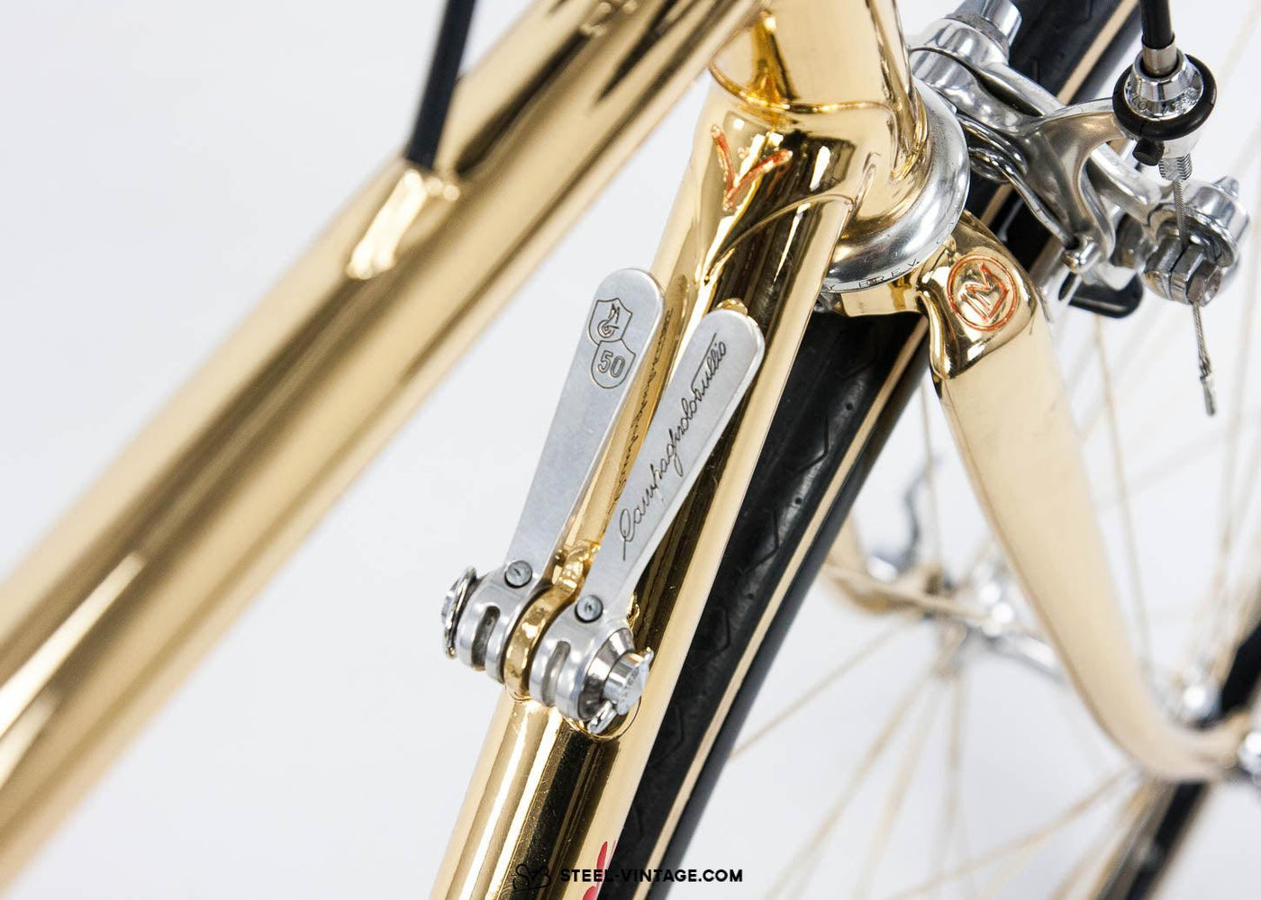 Montagner Oro 50th Anniversary 24k Gold Bicycle - Steel Vintage Bikes