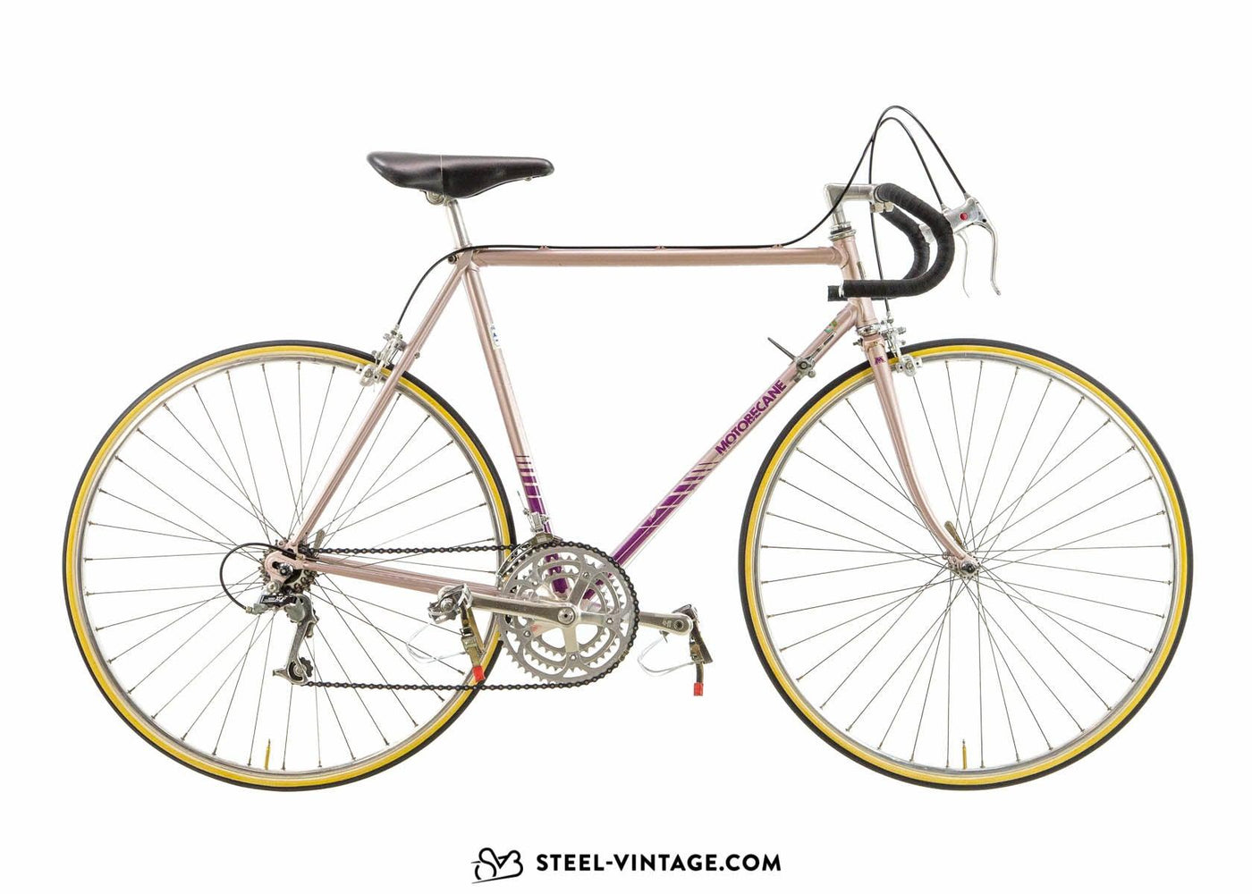 Motobecane Powder Pink Classic Road Bicycle 1980s - Steel Vintage Bikes