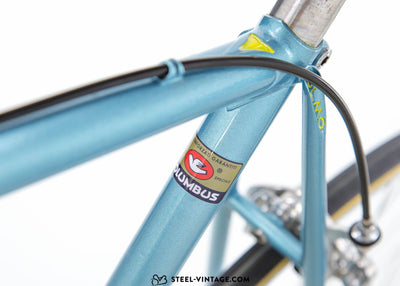 Olmo Competition Light Blue Road Bike 1970s - Steel Vintage Bikes