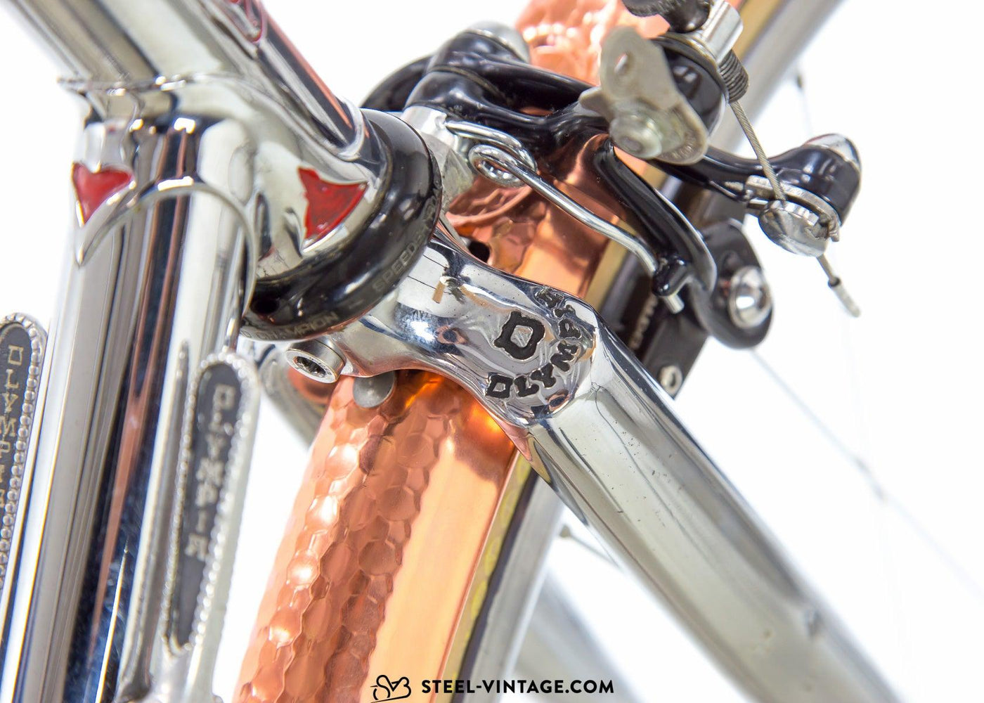 Olympia Chromed Randonneur Bike - Steel Vintage Bikes