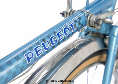 Peugeot Mixte Bicycle Carolina Blue 1980s - Steel Vintage Bikes
