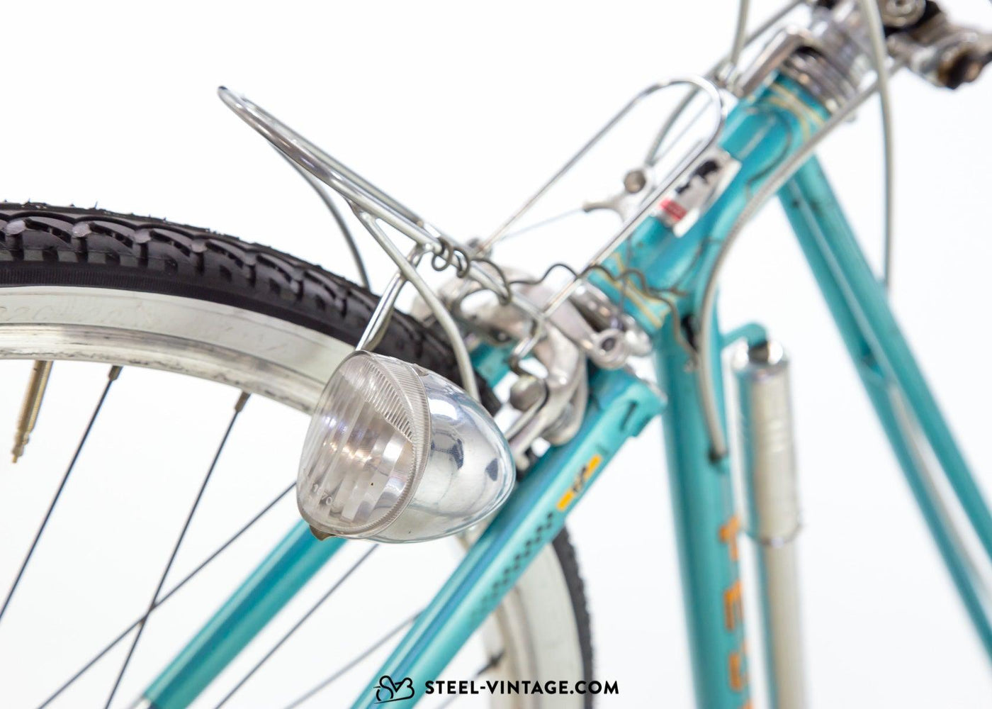 Peugeot Mixte Light Blue Ladies Bike 1970s - Steel Vintage Bikes