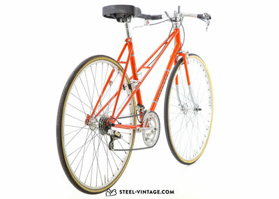 Peugeot Mixte Orange Classic Ladies Bike 1970s - Steel Vintage Bikes