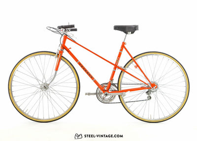 Peugeot Mixte Orange Classic Ladies Bike 1970s - Steel Vintage Bikes