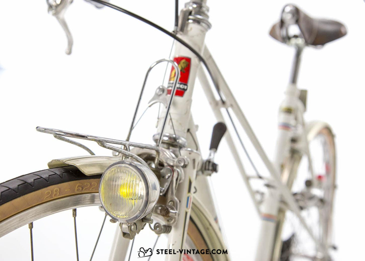 Peugeot PH 18 M White Vintage Ladies Bike - Steel Vintage Bikes